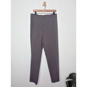Eileen Fisher Gray Straight Leg Trouser Pants Plus Size 2X Minimalist Office